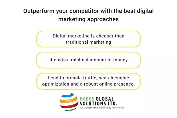 outperform your competitor with the best digital marketing approaches
